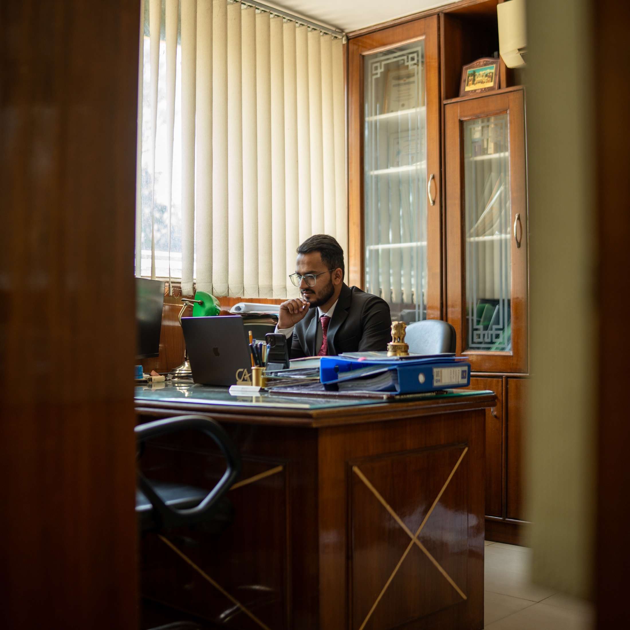 Professional portrait of CA Anuj Singh Bhandari